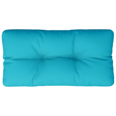 Vidaxl palletkussen 80x40x12 cm stof turquoise