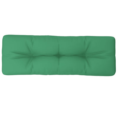Vidaxl palletkussen 120x40x12 cm stof groen