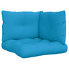 Vidaxl palletkussens 3 st stof blauw