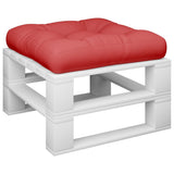 Vidaxl palletkussen stof rood - afbeelding 3