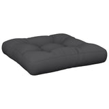 Vidaxl palletkussen 60x61,5x10 cm stof zwart - afbeelding 2