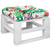 Vidaxl palletkussen 58x58x10 cm oxford stof meerkleurig