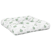Vidaxl palletkussen bladpatroon 58x58x10 cm oxford stof - afbeelding 2