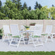 Vidaxl stoelkussens 6 st bladpatroon 40x40x3 cm stof