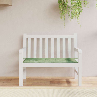 Vidaxl tuinbankkussen 100x50x4 cm oxford stof bladpatroon