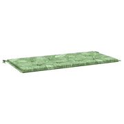 Vidaxl tuinbankkussen 120x50x3 cm oxford stof bladpatroon - afbeelding 2