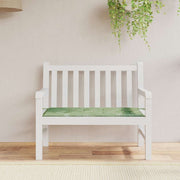Vidaxl tuinbankkussen 120x50x3 cm oxford stof bladpatroon - afbeelding 1