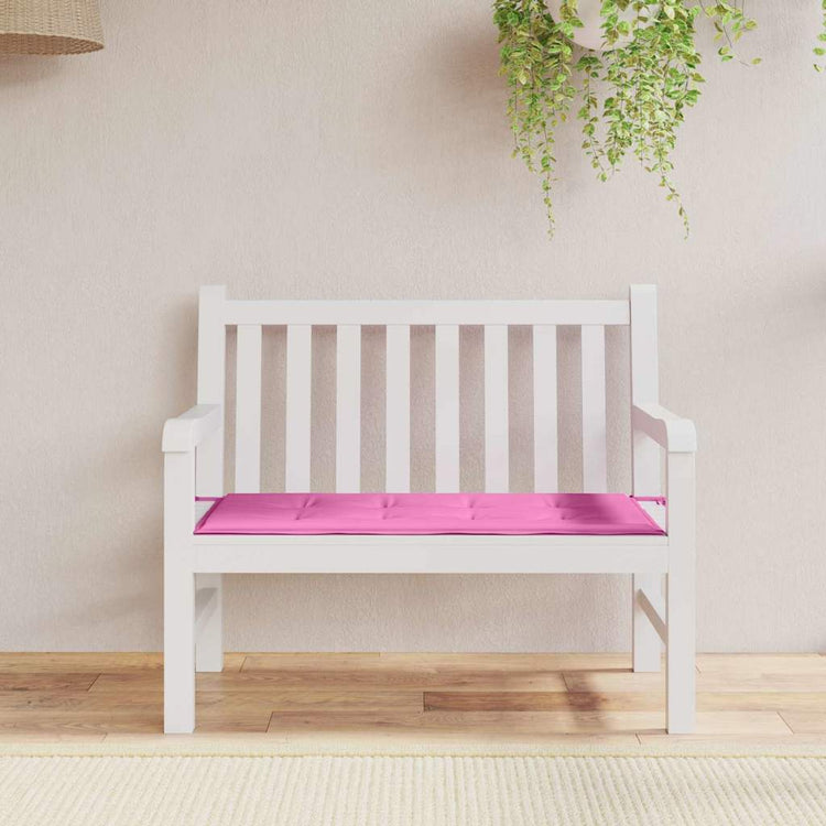 Vidaxl stoel pad oxford stof roze 120 x 50 x 3 cm