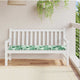 Vidaxl bankkussen oxford stof bladpatroon 150 x 50 x 3 cm