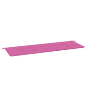 Vidaxl tuinbankkussen 150x50x3 cm oxford stof roze - afbeelding 2