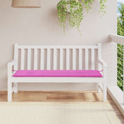 Vidaxl tuinbankkussen 150x50x3 cm oxford stof roze - afbeelding 1