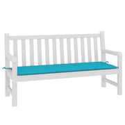 Vidaxl tuinbankkussen 150x50x3 cm oxford stof turquoise - afbeelding 3
