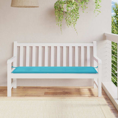 Vidaxl tuinbankkussen 150x50x4 cm oxford stof turquoise