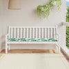 Vidaxl bankkussen blad bladpatroon 150 x 50 x 3 cm oxford stof