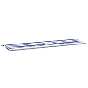 Vidaxl bankkussen oxford stof blauwe streep 180 x 50 x 3 cm - afbeelding 1