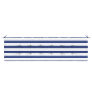 Vidaxl bankkussen oxford stof blauwe streep 180 x 50 x 3 cm - afbeelding 2