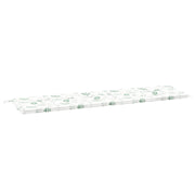 Vidaxl bankkussen oxford stof bladontwerp 180 x 50 x 3 cm - afbeelding 1
