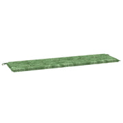 Vidaxl bankkussen oxford stof bladontwerp 180 x 50 x 3 cm - afbeelding 2