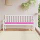 Vidaxl bankkussen oxford stof roze 180 x 50 x 3 cm