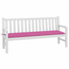 Vidaxl bankkussen effen roze 150 x 50 x 3 cm oxford stof