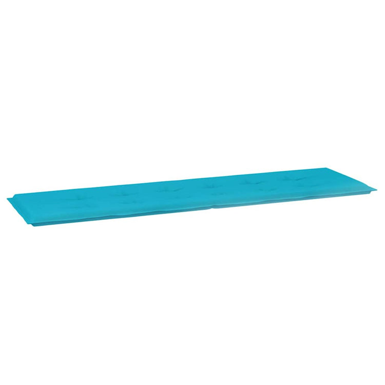 Vidaxl bankkussen oxford stof turquoise 180 x 50 x 3 cm