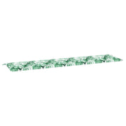 Vidaxl bankkussen oxford stof bladpatroon 200 x 50 x 3 cm - afbeelding 2