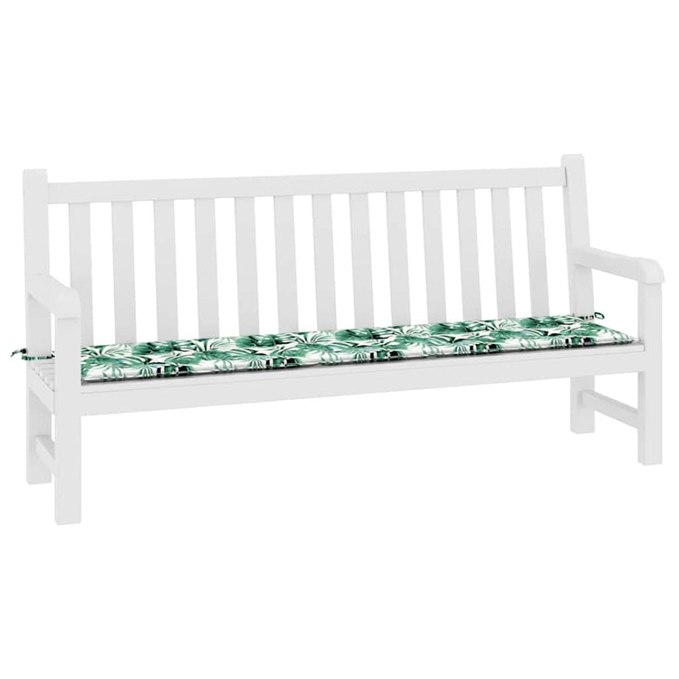 Vidaxl bankkussen oxford stof bladpatroon 200 x 50 x 3 cm