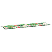Vidaxl tuinbankkussen 200x50x3 cm stof meerkleurig - afbeelding 2