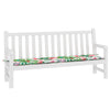 Vidaxl tuinbankkussen 200x50x4 cm stof meerkleurig