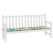 Vidaxl tuinbankkussen 200x50x3 cm stof meerkleurig - afbeelding 3