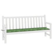 Vidaxl tuinbankkussen bladpatroon 200x50x3 cm stof - afbeelding 3