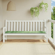 Vidaxl tuinbankkussen bladpatroon 200x50x3 cm stof - afbeelding 1
