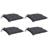 Vidaxl stoelkussens 4 st 40x40x7 cm oxford stof antracietkleurig - afbeelding 3