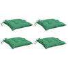Vidaxl stoelkussens 4 st 40x40x7 cm oxford stof groen