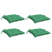Vidaxl stoelkussens 4 st 40x40x7 cm oxford stof groen - afbeelding 3