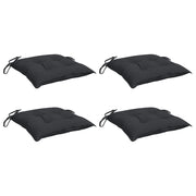 Vidaxl stoelkussens 4 st 40x40x7 cm oxford stof zwart - afbeelding 3