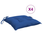 Vidaxl stoelkussens 4 st 40x40x7 cm oxford stof blauw - afbeelding 2