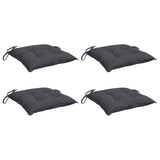 Vidaxl stoelkussens 4 st 50x50x7 cm oxford stof antracietkleurig - afbeelding 3