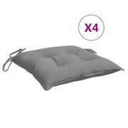 Vidaxl stoelkussens 4 st 50x50x7 cm oxford stof grijs - afbeelding 2