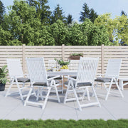 Vidaxl stoelkussens 6 st 50x50x7 cm oxford stof grijs - afbeelding 1