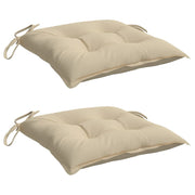 Vidaxl palletkussens 2 st 50x50x7 cm oxford stof beige - afbeelding 3
