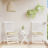 Vidaxl palletkussens 2 st 50x50x7 cm oxford stof beige