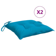 Vidaxl palletkussens 2 st 50x50x7 cm oxford stof lichtblauw - afbeelding 2