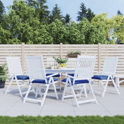 Vidaxl palletkussens 6 st 50x50x7 cm oxford stof blauw - afbeelding 1
