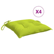Vidaxl palletkussens 4 st 50x50x7 cm oxford stof felgroen - afbeelding 2