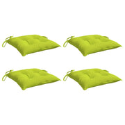 Vidaxl palletkussens 4 st 50x50x7 cm oxford stof felgroen - afbeelding 3
