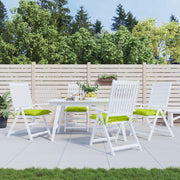 Vidaxl palletkussens 4 st 50x50x7 cm oxford stof felgroen - afbeelding 1