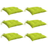 Vidaxl palletkussens 6 st 50x50x7 cm oxford stof felgroen - afbeelding 3