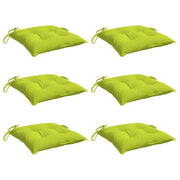 Vidaxl palletkussens 6 st 50x50x7 cm oxford stof felgroen - afbeelding 3