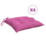Vidaxl stoelkussens 4 st 50x50x7 cm oxford stof roze - afbeelding 2